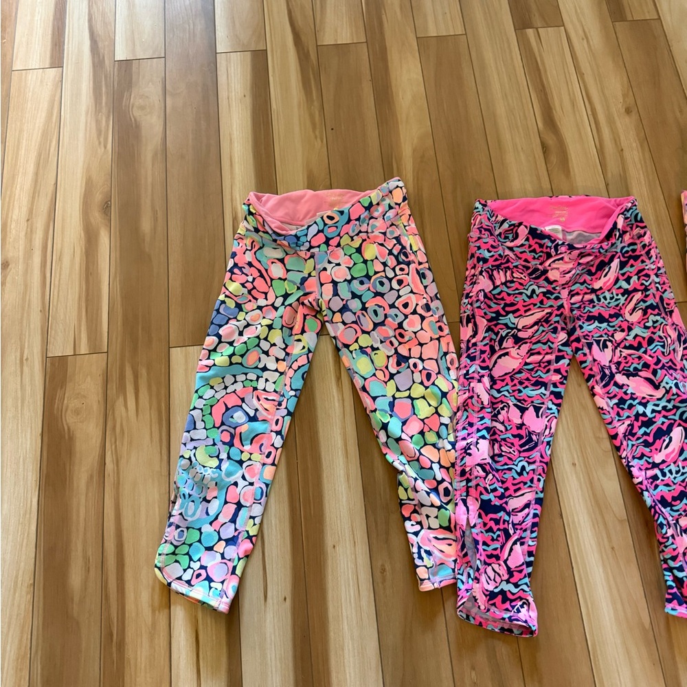 Lilly Pulitzer Colorful Patterned Leggings Set - Picture 11 of 12